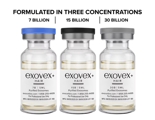 Exovex Exosome Therapy Solution for Scalp & Skin Care | Professional Aesthetic Formula
